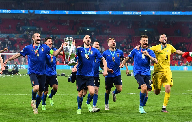 Italia bay cao trên bảng xếp hạng FIFA nhờ vô địch EURO 2021