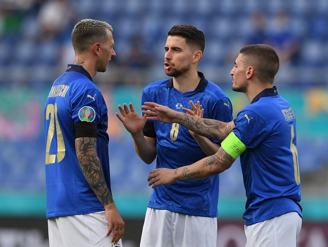 Italia chọn 5 cầu thủ sút phạt đền nếu đá luân lưu với Áo