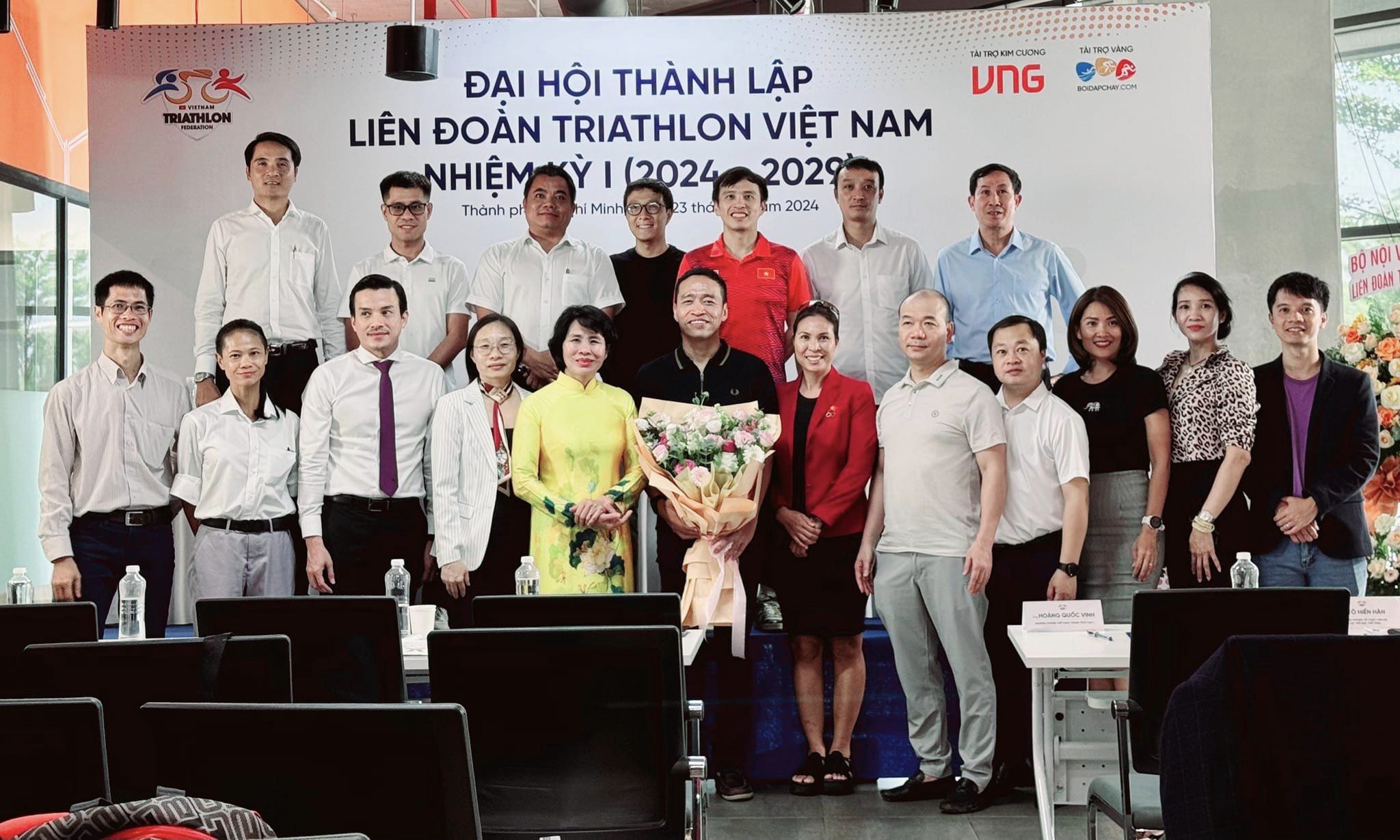Liên đoàn Triathlon Việt Nam có chủ tịch đầu tiên, đặt mục tiêu từ SEA Games đến Asiad