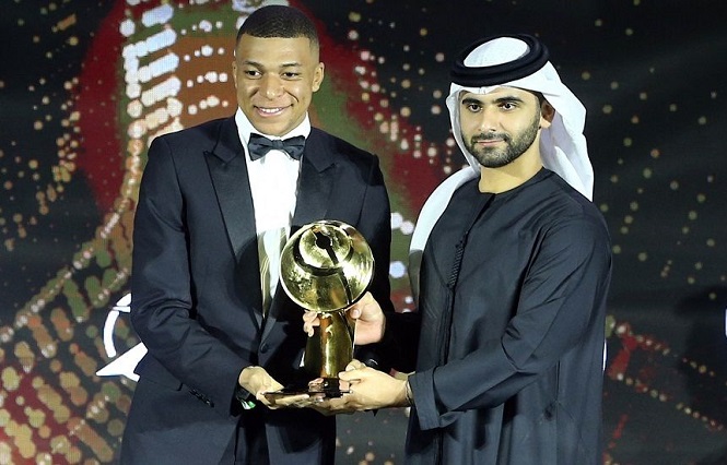 Tuyển Italia và Mbappe được vinh danh ở giải Globe Soccer Awards