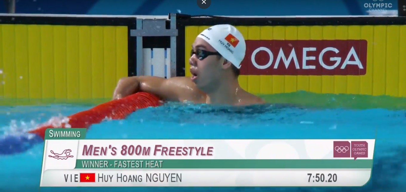 Nguyễn Huy Hoàng đánh bại kình ngư Nhật Bản giành HCV Olympic trẻ 800m lập KLQG - Ảnh 4.