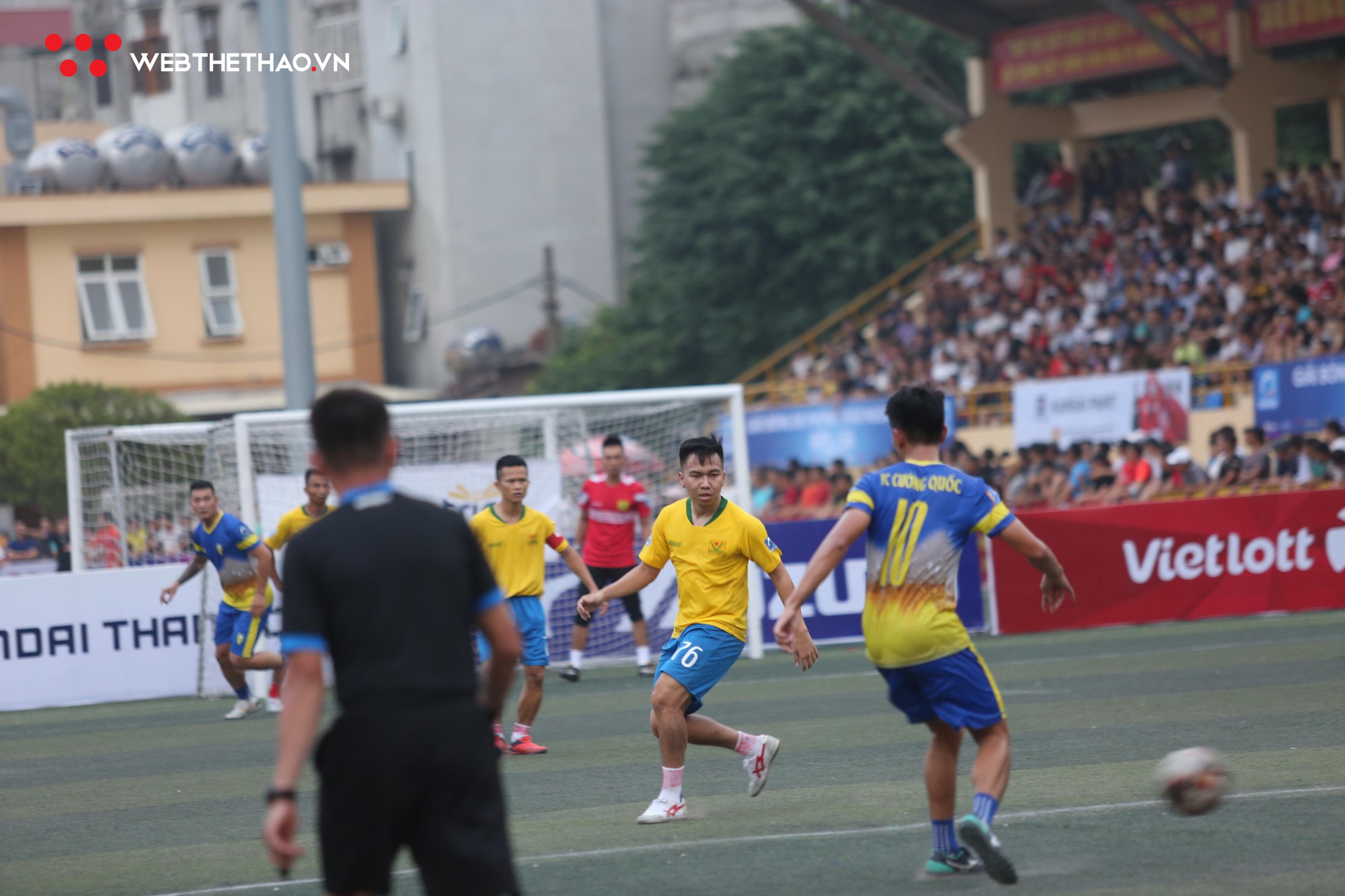 Nghiêm Xuân Tú và sao V.League hội tụ tại giải bóng đá phong trào HPL-S6 - Ảnh 4.