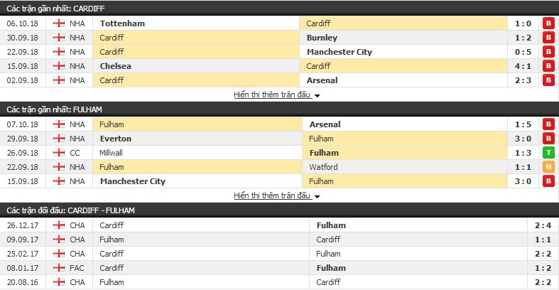 Nhận định tỷ lệ cược kèo bóng đá tài xỉu trận: Cardiff vs Fulham - Ảnh 1.