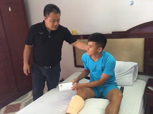 Cầu thủ bị chặt chém nhiều nhất V.League cập bến cựu vương Quảng Nam - Ảnh 1.