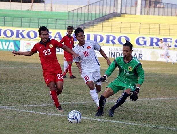 Trực tiếp VCK U19 châu Á 2018: U19 Việt Nam - U19 Jordan - Ảnh 3.