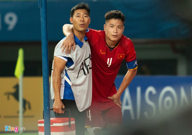 Đội trưởng U19 Việt Nam nhập viện sau trận thua U19 Jordan - Ảnh 1.