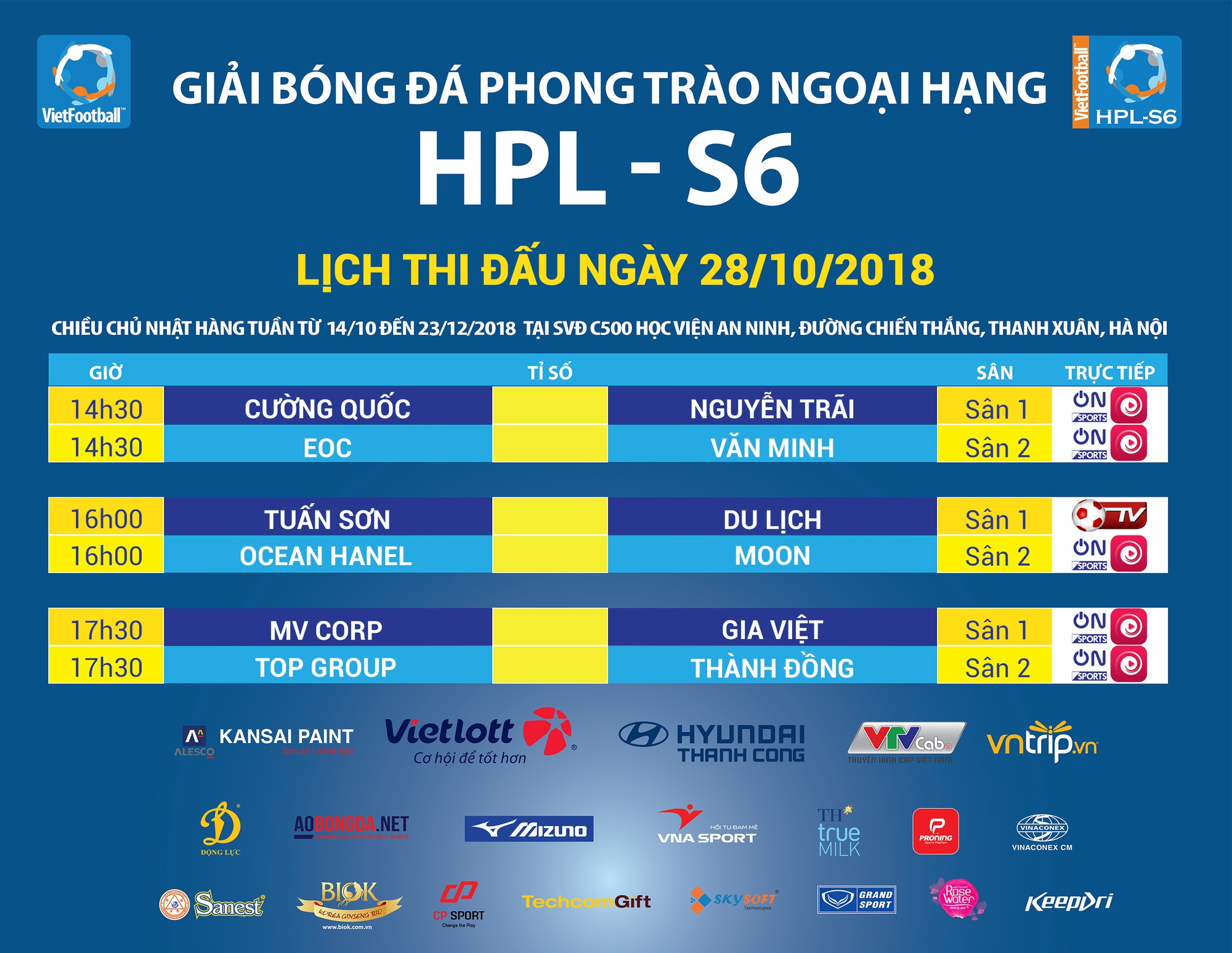 Vòng 3 HPL-S6: Những cuộc đối đầu duyên nợ và sao gặp sao - Ảnh 4.