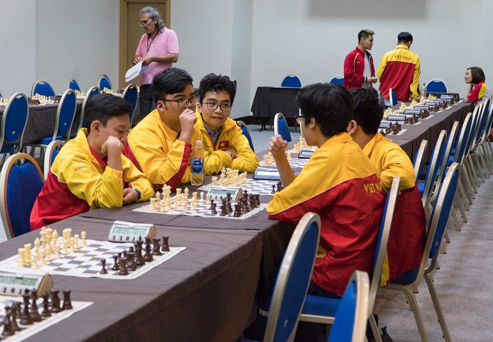 Giải cờ vua trẻ VĐTG 2018: Kỳ thủ Việt Nam tăng vọt đến hơn 200 elo trên BXH - Ảnh 1.