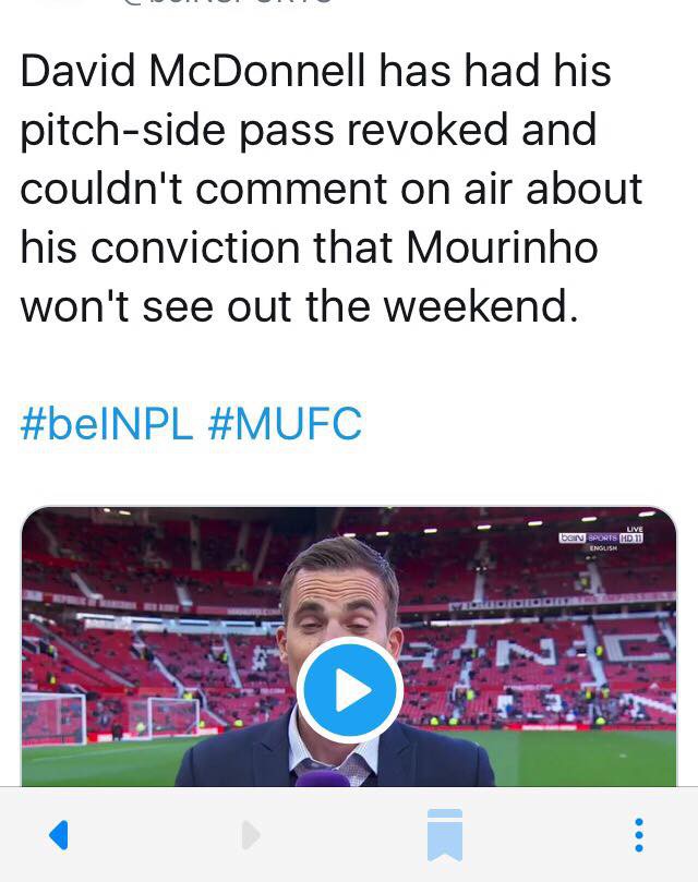 Tung tin Jose Mourinho kiểu gì cũng bị sa thải, phóng viên The Mirror bị MU trả đũa - Ảnh 4.