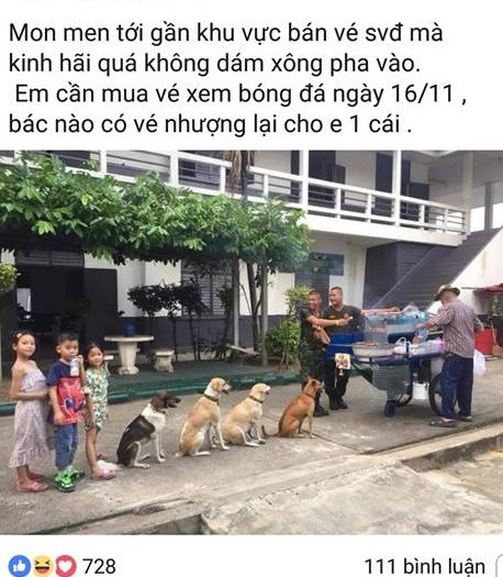 Hành trình xếp hàng mua vé xem ĐT Việt Nam qua “tiếng than” của cư dân mạng - Ảnh 1.