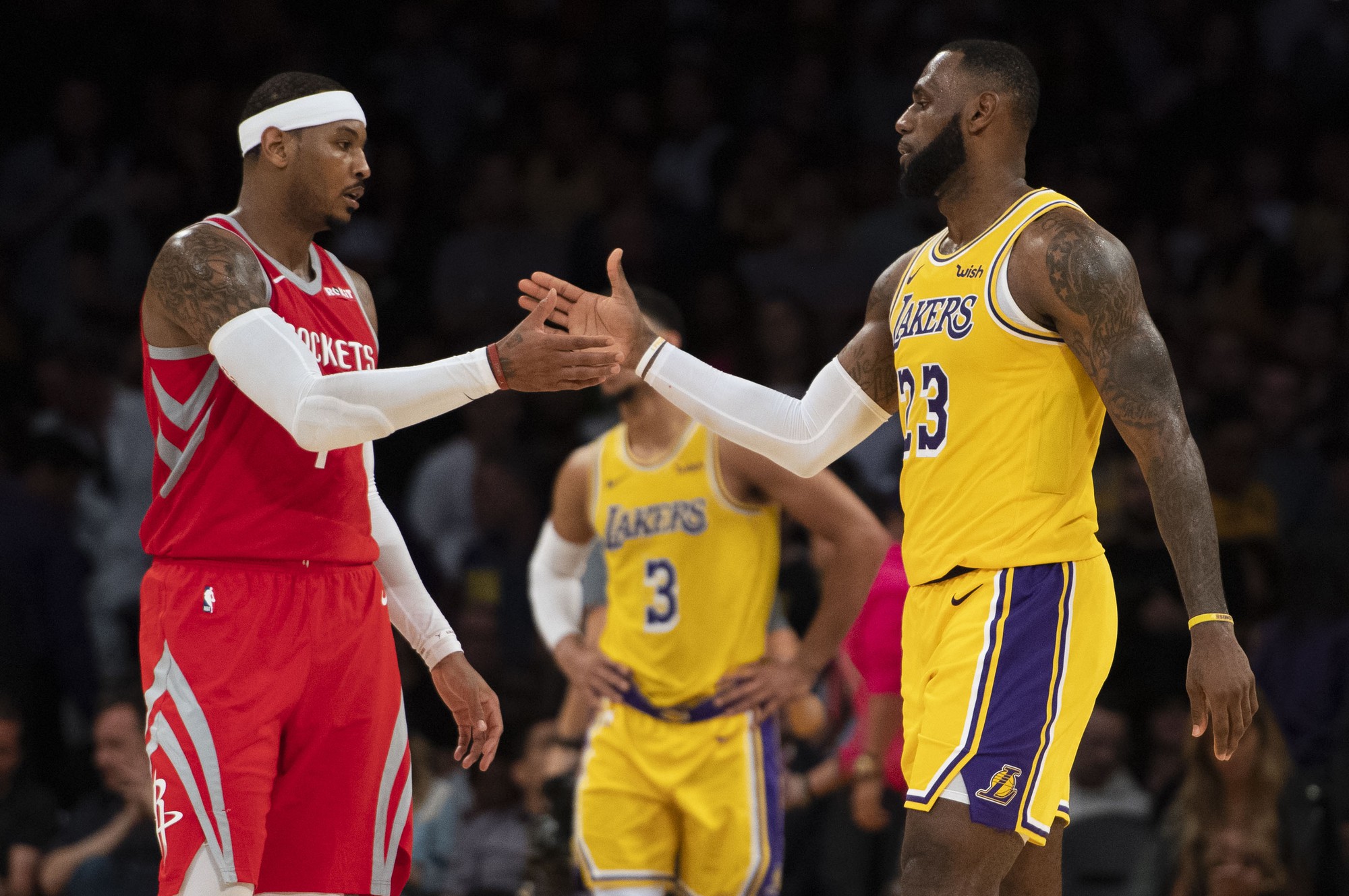 Carmelo Anthony tuyên bố không đến Lakers dù có LeBron James - Ảnh 1.