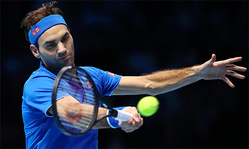 Federer và Anderson nhẹ nhàng dắt tay nhau vào bán kết ATP Finals - Ảnh 1.