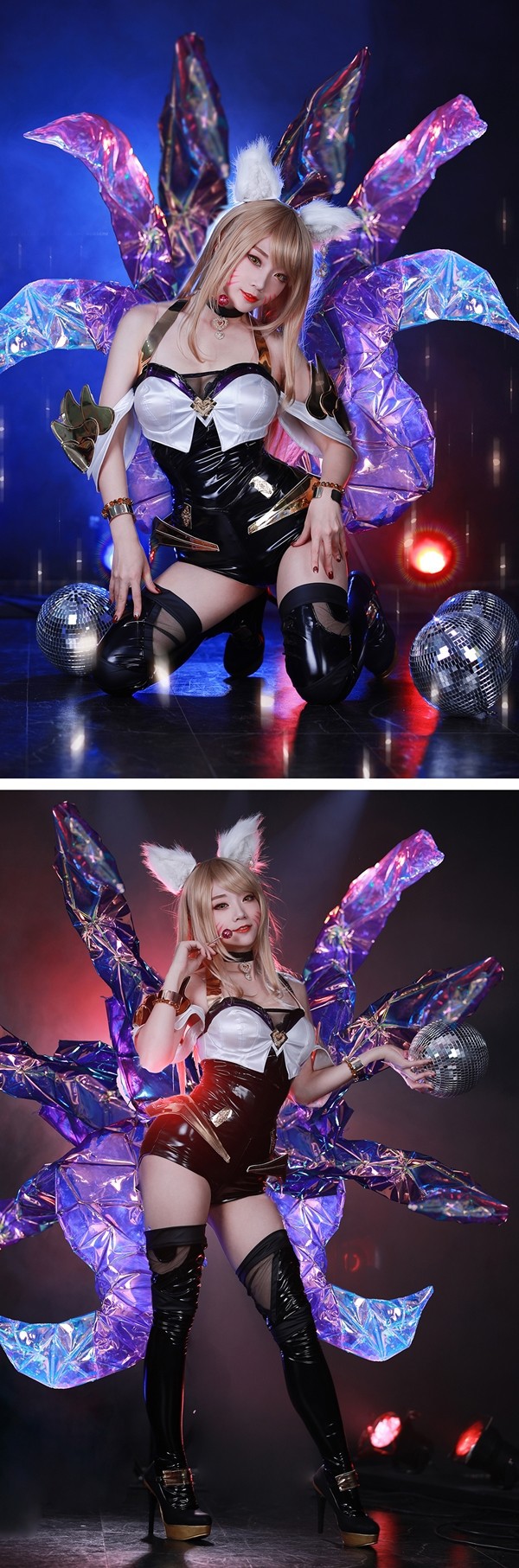 Ngắm nhìn màn cosplay sexy Ahri K/DA của AZA Miyuko - Ảnh 2.