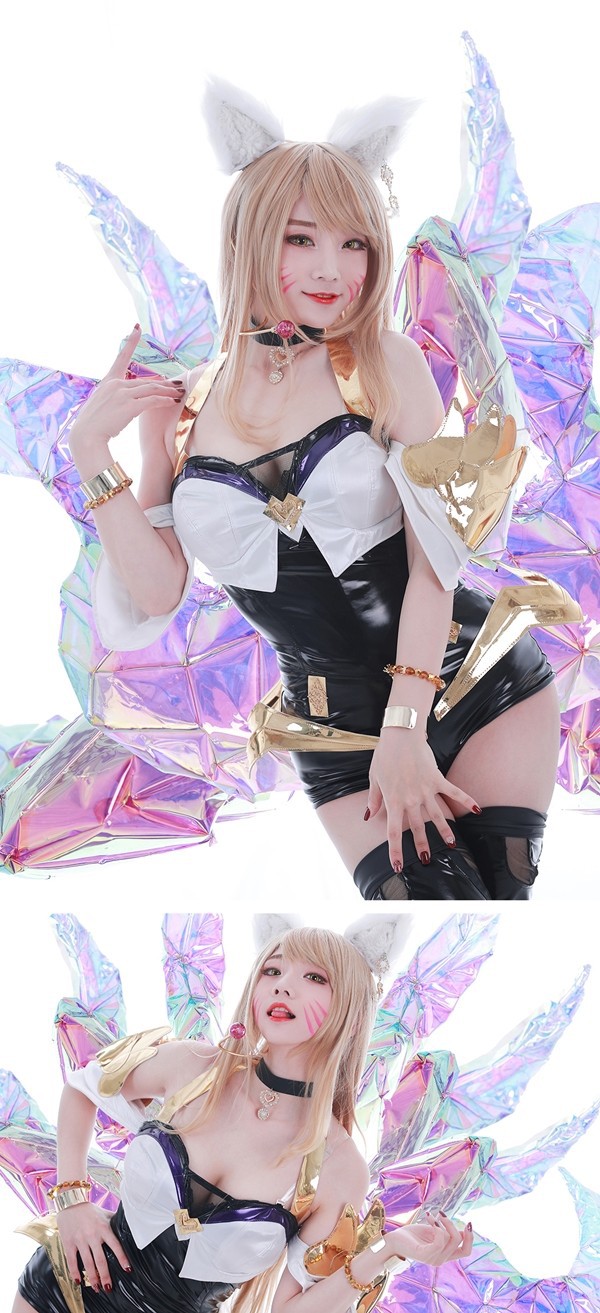 Ngắm nhìn màn cosplay sexy Ahri K/DA của AZA Miyuko - Ảnh 6.
