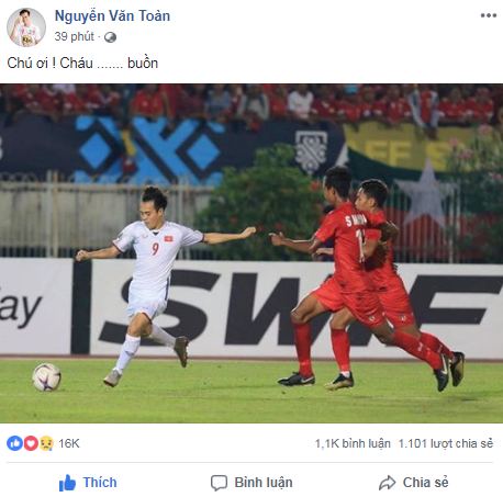 Văn Toàn... mắng yêu trọng tài Phubes Lekpha sau khi mất bàn thắng vào lưới Myanmar! - Ảnh 2.