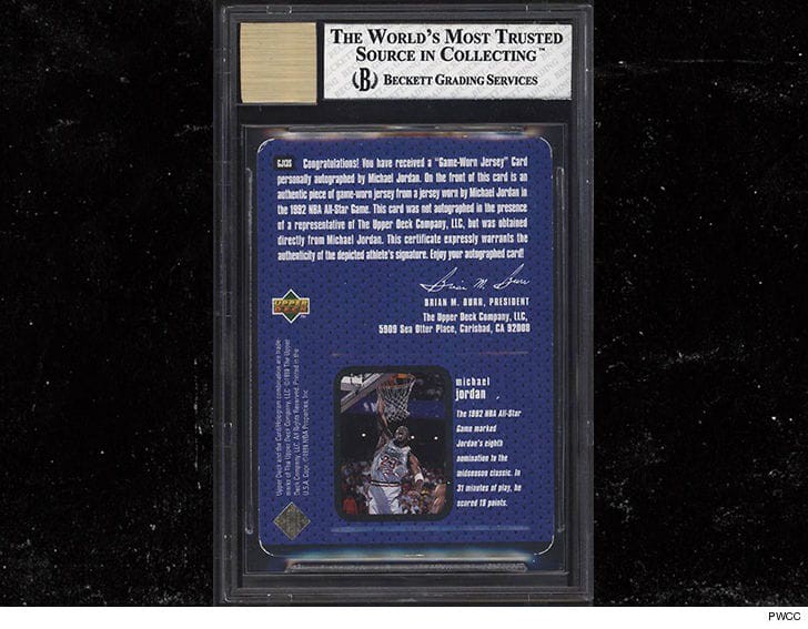 Tấm thẻ hiếm hình Michael Jordan đã được bán với giá siêu gây sốc - Ảnh 2.