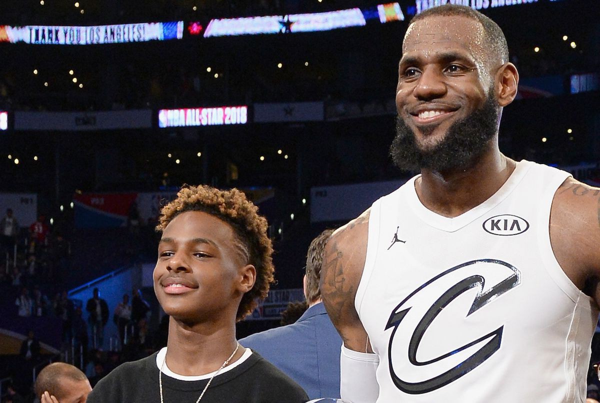 LeBron James hưng phấn nhắc lại viễn cảnh chơi bóng cùng con trai tại NBA - Ảnh 3.