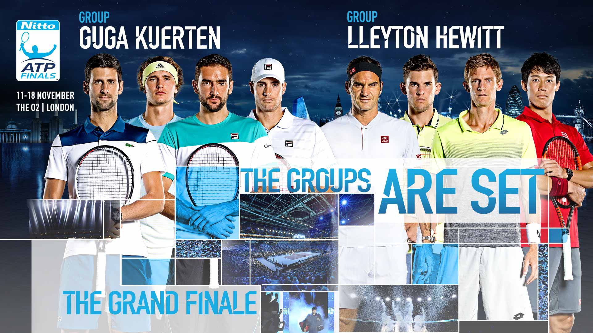 Bốc thăm chia bảng ATP Finals : Djokovic rơi vào bảng tử thần - Ảnh 1.