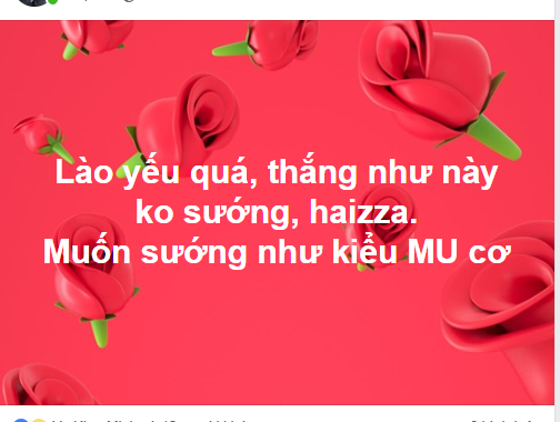 Cạn lời với phản ứng của cư dân mạng về trận Lào - Việt Nam - Ảnh 3.