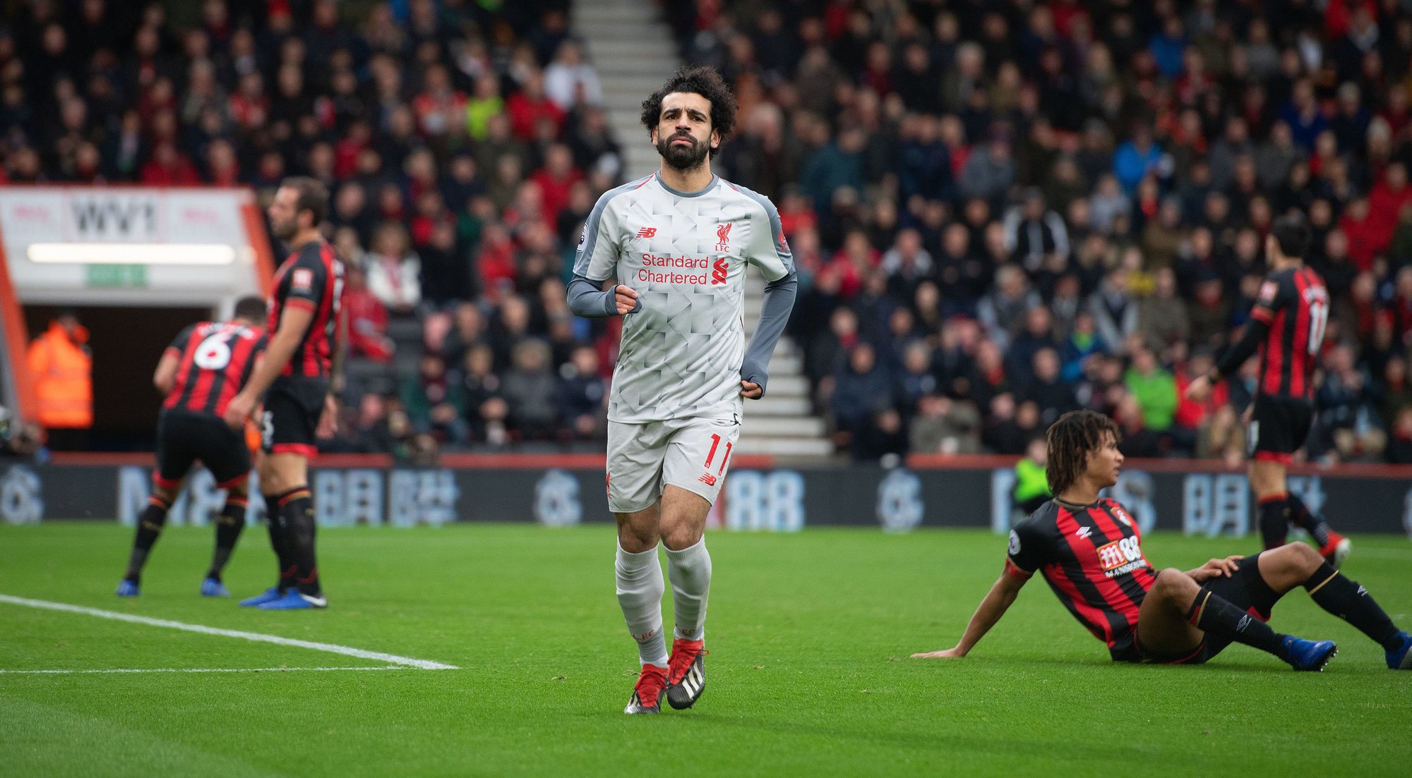 Salah sẽ lập kỷ lục ghi 50 bàn nhanh nhất lịch sử Ngoại hạng Anh? - Ảnh 3.