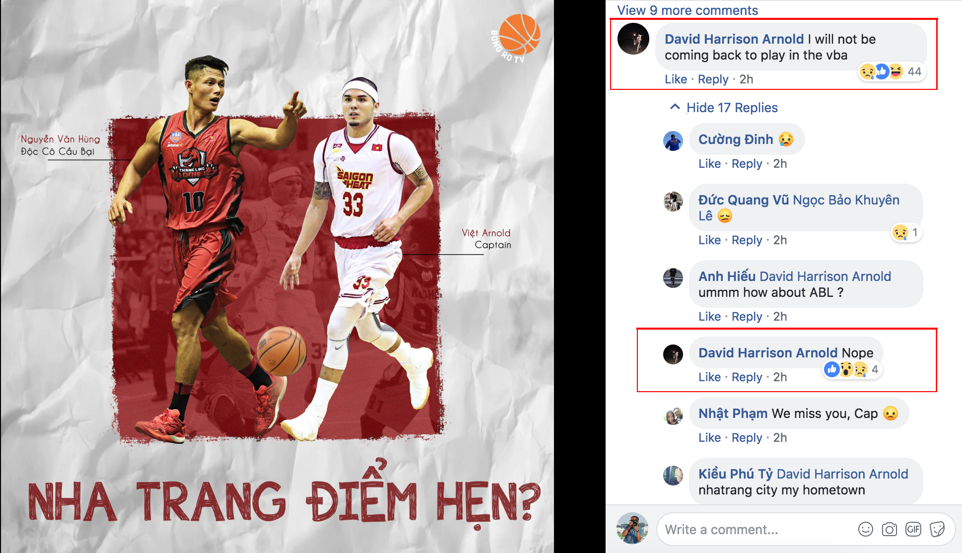 Cap Việt Arnold trở lại Việt Nam chơi bóng rổ chuyên nghiệp: Ngày đó không bao giờ đến! - Ảnh 1.