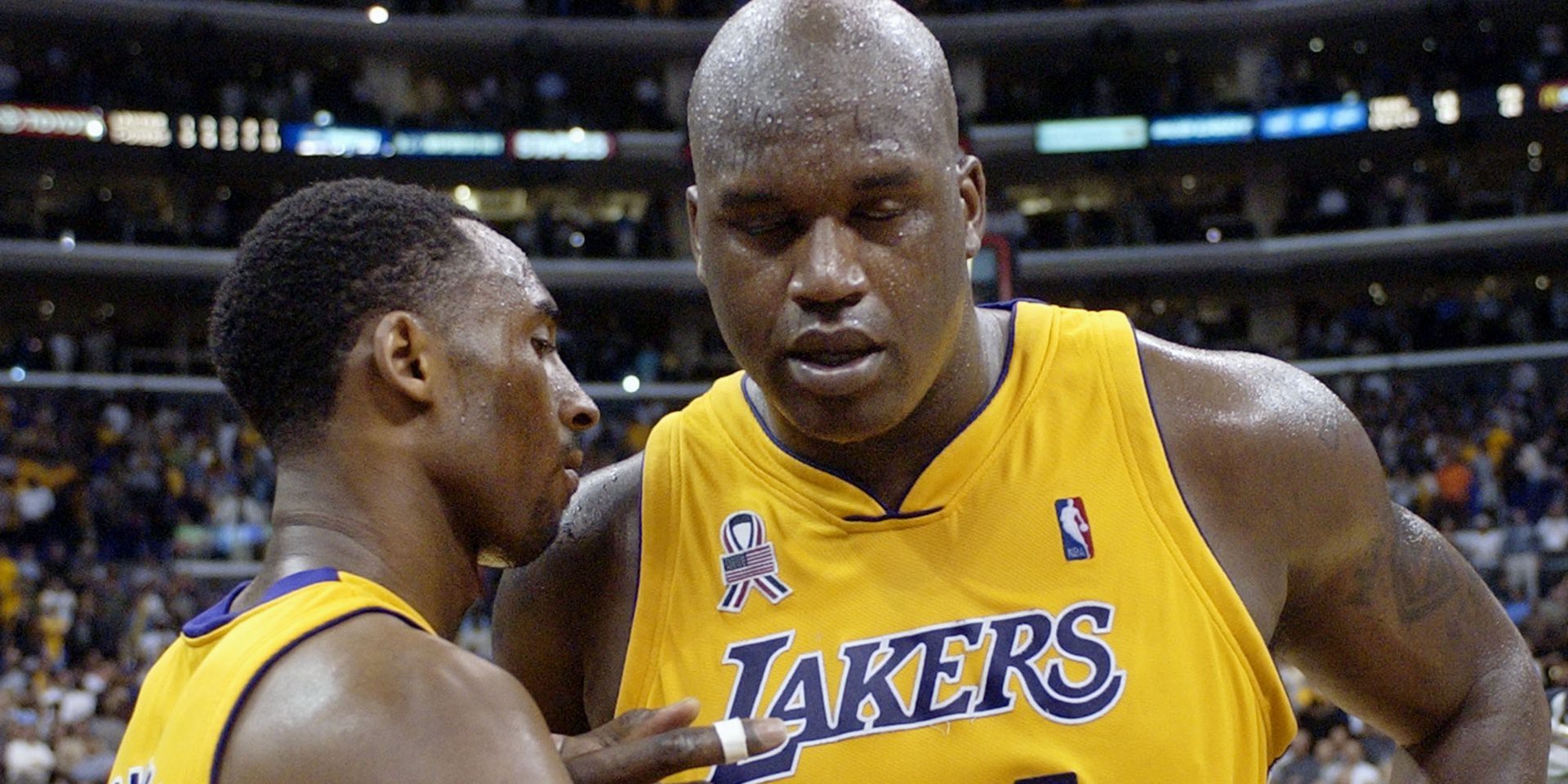 Shaquille ONeal chốt hạ LA Lakers thời ông dư sức dập Golden State Warriors hiện tại - Ảnh 1.