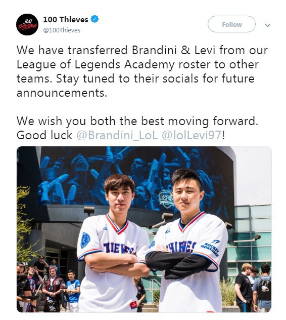 Động thái đầy bất ngờ của JD Gaming cho thấy Levi sẽ gia nhập đội hình của họ vào mùa giải 2019 - Ảnh 1.