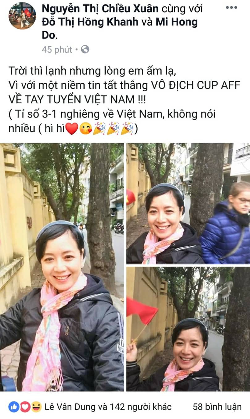 Sao Việt nhuộm Đỏ Facebook chuẩn bị đi bão cổ vũ ĐT Việt Nam giành chức VĐ AFF Cup - Ảnh 2.