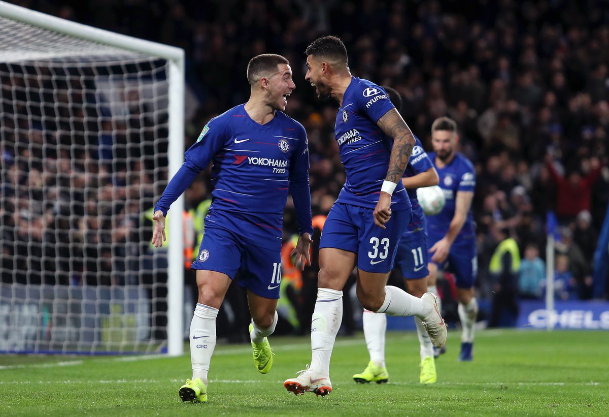 Hazard thăng hoa, Loftus-Cheek xứng đáng có thêm cơ hội và các điểm nhấn khi Chelsea vào Bán kết League Cup - Ảnh 2.