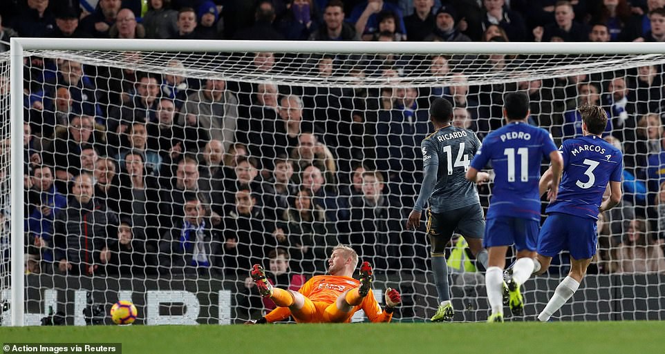 Hazard đen đủi, tội đồ Pedro và những nguyên nhân khiến Chelsea gục ngã đáng tiếc trước Leicester - Ảnh 6.