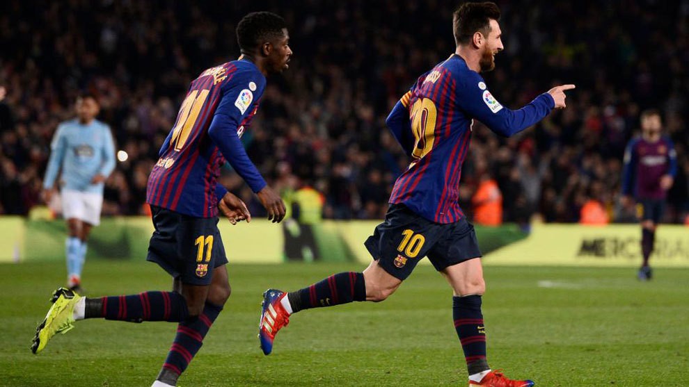 Dembele, Messi lập công và 5 điểm nhấn ở trận thắng của Barcelona trước Celta Vigo - Ảnh 3.