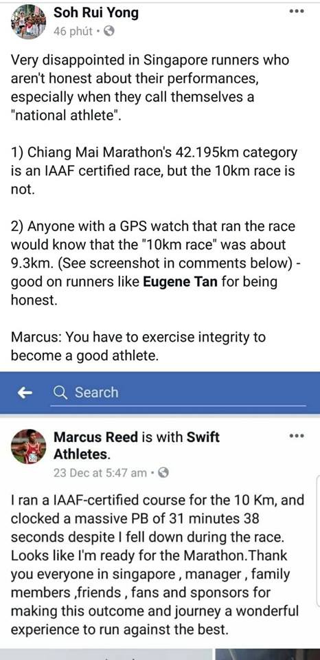 Chiangmai Marathon: Runner Kenya Singapore bị ĐKVĐ SEA Games cảnh báo bớt... ảo tưởng khoe PB vì đường chạy không đạt chuẩn - Ảnh 4.