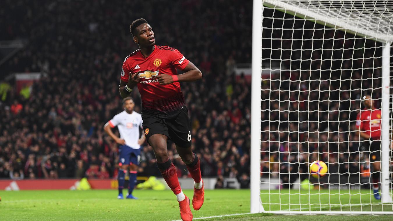 Chấm điểm cầu thủ Man Utd trong chiến thắng Bournemouth: Tuyệt vời Pogba, ấn tượng Rashford - Ảnh 2.