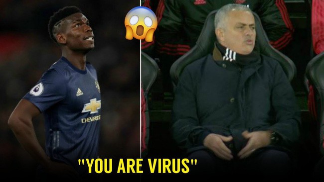 Đây là cách Paul Pogba phản ứng khi bị Mourinho gọi là virus ngay trước mặt đồng đội ở Man Utd - Ảnh 2.