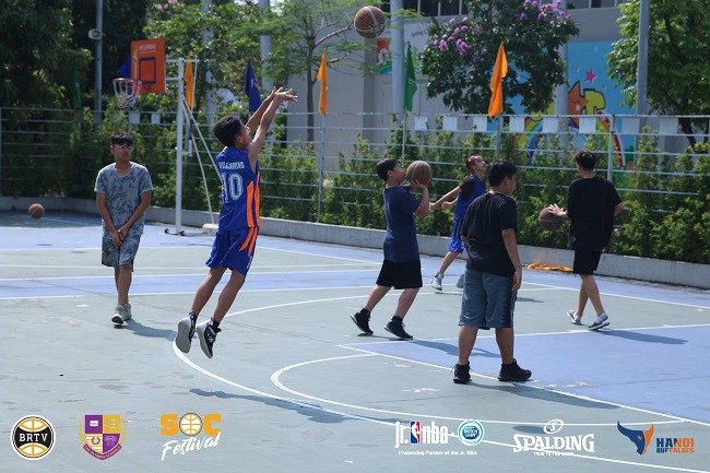 SOCFest - Lễ hội bóng rổ học đường dành cho 6 trường Thủ đô - Ảnh 2.
