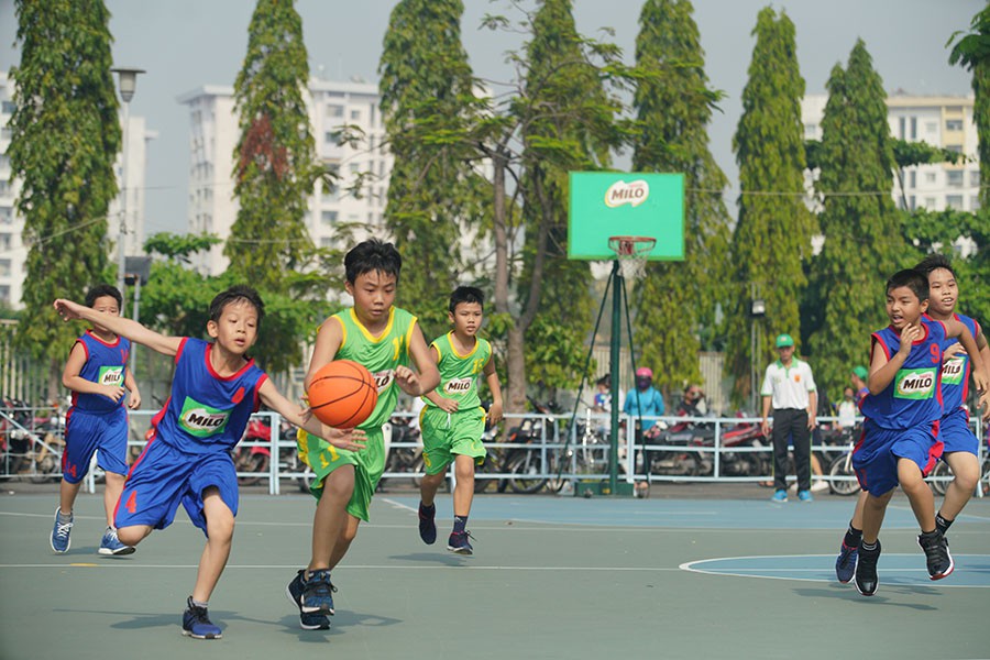 Rộn ràng Festival bóng rổ trường học TPHCM  - Ảnh 4.