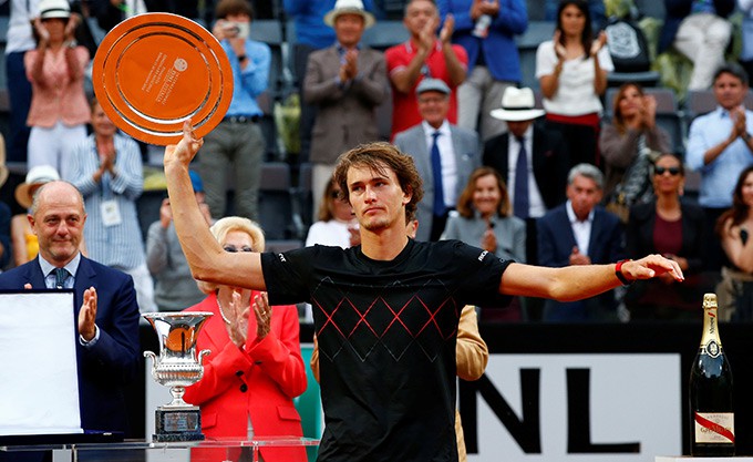 Thắng nhờ... mưa, Nadal vô địch Italian Open và trở lại vị trí thứ 1 thế giới - Ảnh 1.