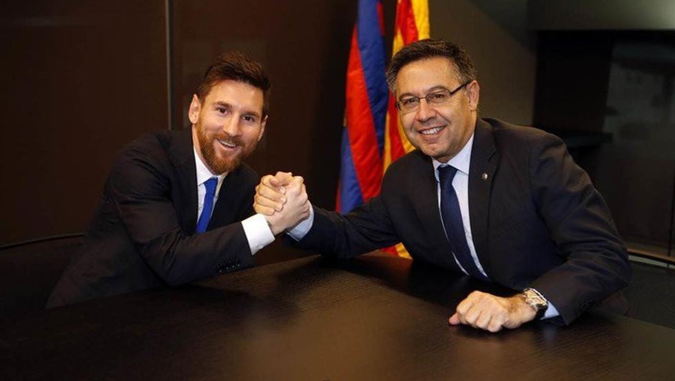 Tin bóng đá ngày 23/5: Barca tính gia hạn hợp đồng lần thứ 9 cho Messi - Ảnh 1.