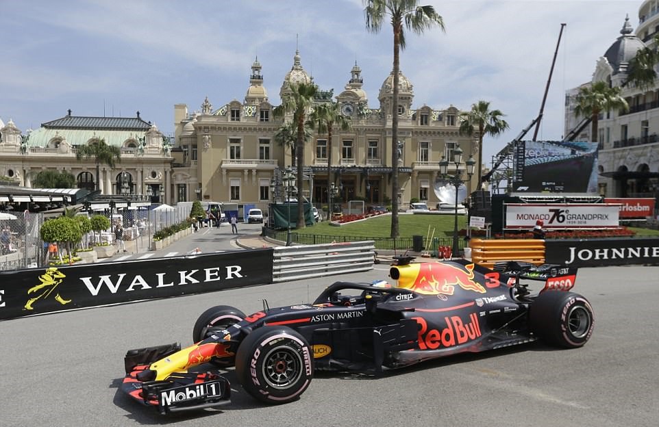 Đua thử Monaco GP: Ricciardo giúp đội Red Bull tỏa sáng - Ảnh 1.