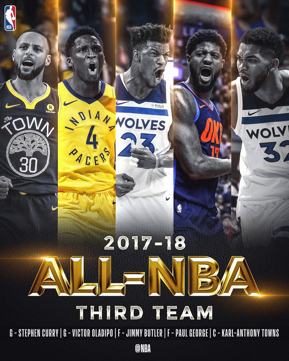 Công bố Đội hình tiêu biểu All-NBA 2018: LeBron James đi vào lịch sử, Damian Lillard gây tranh cãi tại 1st-Team - Ảnh 6.
