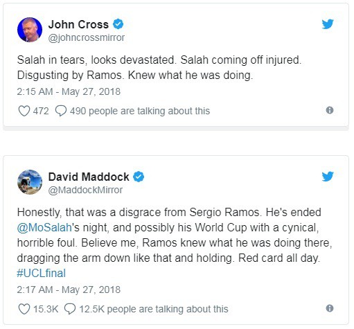 Báo giới, chuyên gia và cầu thủ phản ứng thế nào với pha vật Judo của Ramos khiến Salah mất chung kết Champions League? - Ảnh 5.