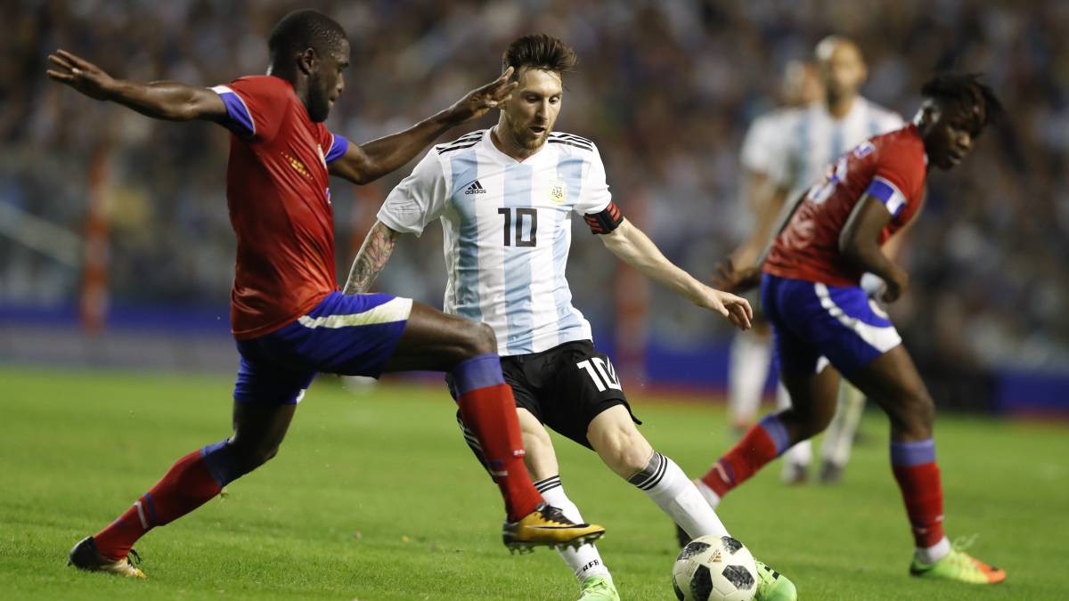 GHQT: Messi đạt cột mốc ngoạn mục bằng hat-trick giúp Argentina nghiền nát Haiti - Ảnh 3.