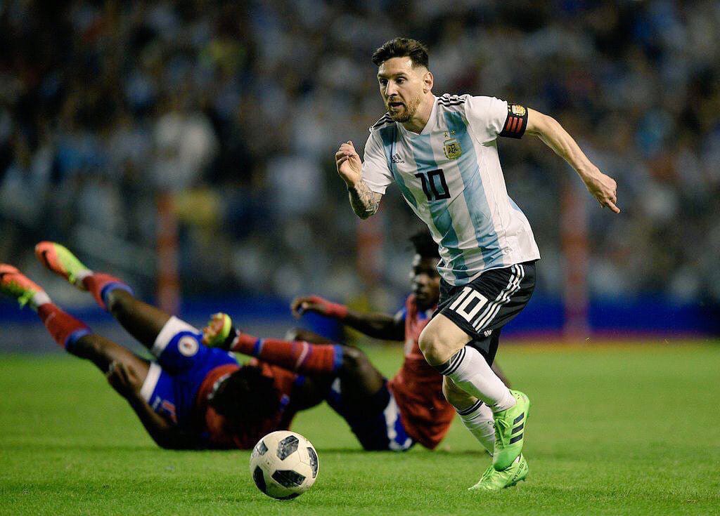 GHQT: Messi đạt cột mốc ngoạn mục bằng hat-trick giúp Argentina nghiền nát Haiti - Ảnh 4.