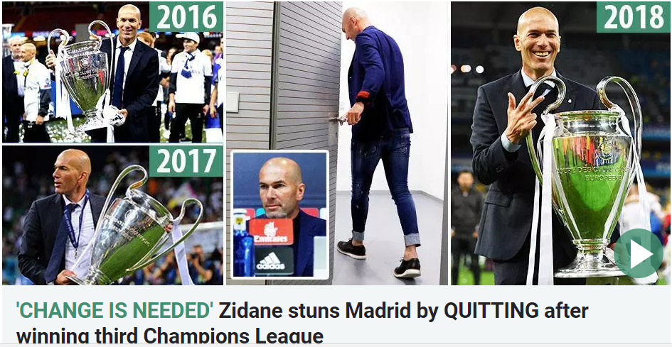 Giới truyền thông, cộng đồng mạng xã hội choáng váng thế nào về vụ Zidane chia tay Real Madrid? - Ảnh 2.