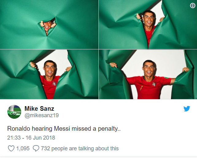 Lướt phây mùa World Cup: Sút hỏng penalty, Messi bị troll khắp mạng xã hội - Ảnh 9.
