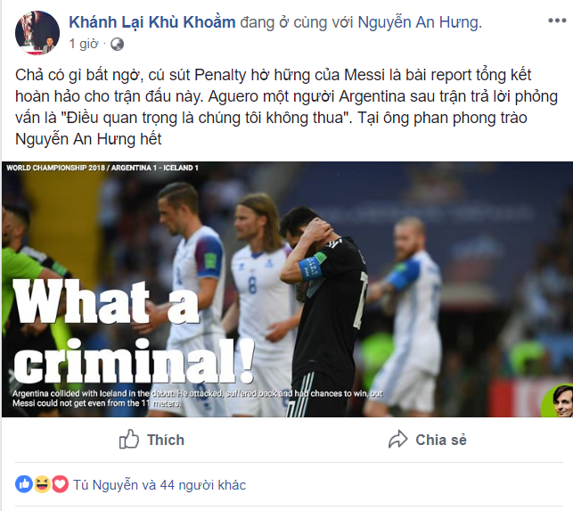Lướt phây mùa World Cup: Sút hỏng penalty, Messi bị troll khắp mạng xã hội - Ảnh 13.