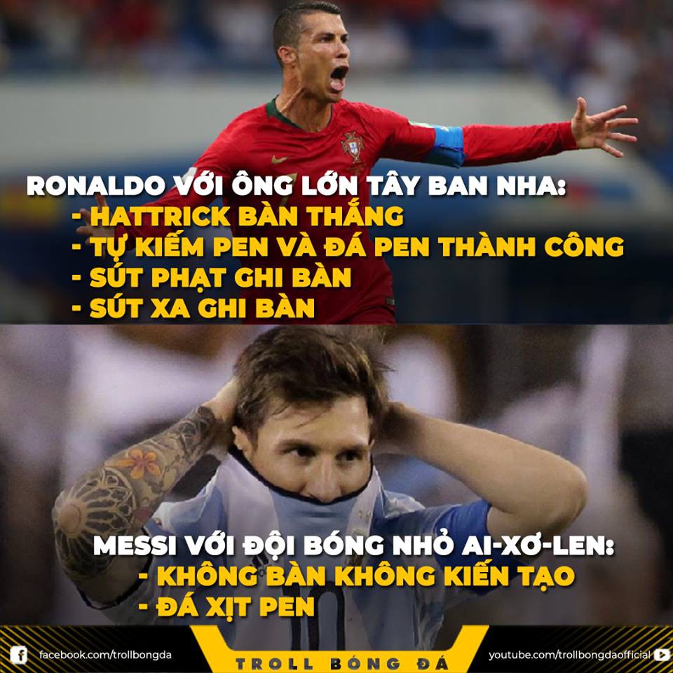 Lướt phây mùa World Cup: Sút hỏng penalty, Messi bị troll khắp mạng xã hội - Ảnh 5.