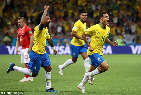 Coutinho lập siêu phẩm, Brazil vẫn bị Thụy Sỹ cầm chân trong ngày Neymar im tiếng - Ảnh 2.