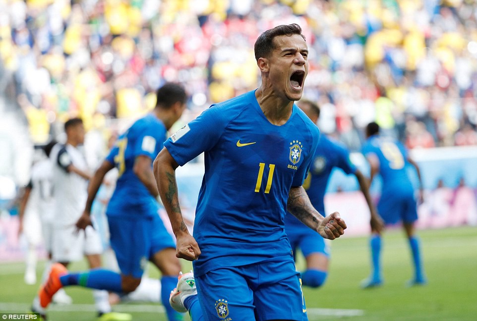 Hiệu suất ghi bàn khó tin của Coutinho giúp Brazil thắng nghẹt thở - Ảnh 4.