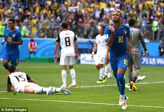 Bị VAR từ chối phạt đền, Brazil hạ Costa Rica vào phút chót nhờ Coutinho và Neymar - Ảnh 5.